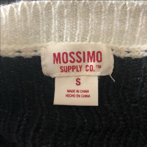 Mossimo Reindeer Christmas Sweater Pullover Crew - Picture 10 of 16